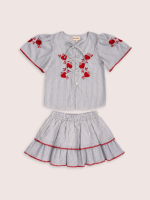 Queen Of Hearts Coord Set