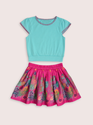 Rio Skirt & Top Set - Aqua